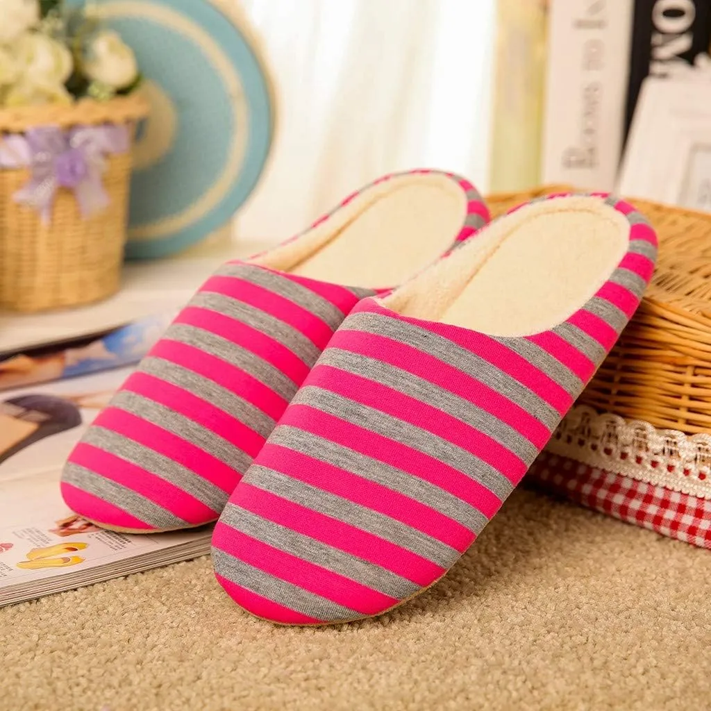 Slippers for Women House Shoes Fuzzy Memory Foam Comfortable Bedroom Slippers Winter Warm Soft Indoor Slippers