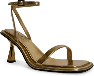 Smash Womens Imani Metallic Square Toe Pumps