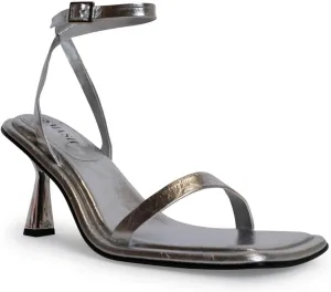 Smash Womens Imani Metallic Square Toe Pumps