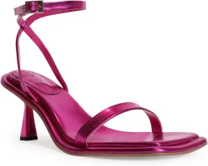 Smash Womens Imani Metallic Square Toe Pumps