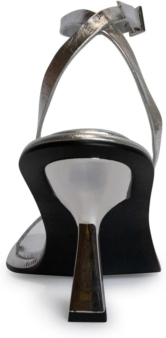 Smash Womens Imani Metallic Square Toe Pumps