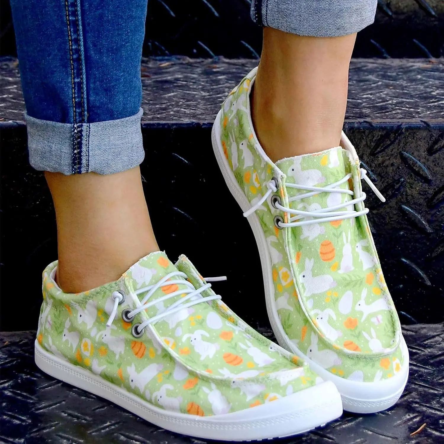 Sneakers for Womens Anti-Slip Comfortable Womens Loafers Roman Pluse Size Comfortable Shoes for Women