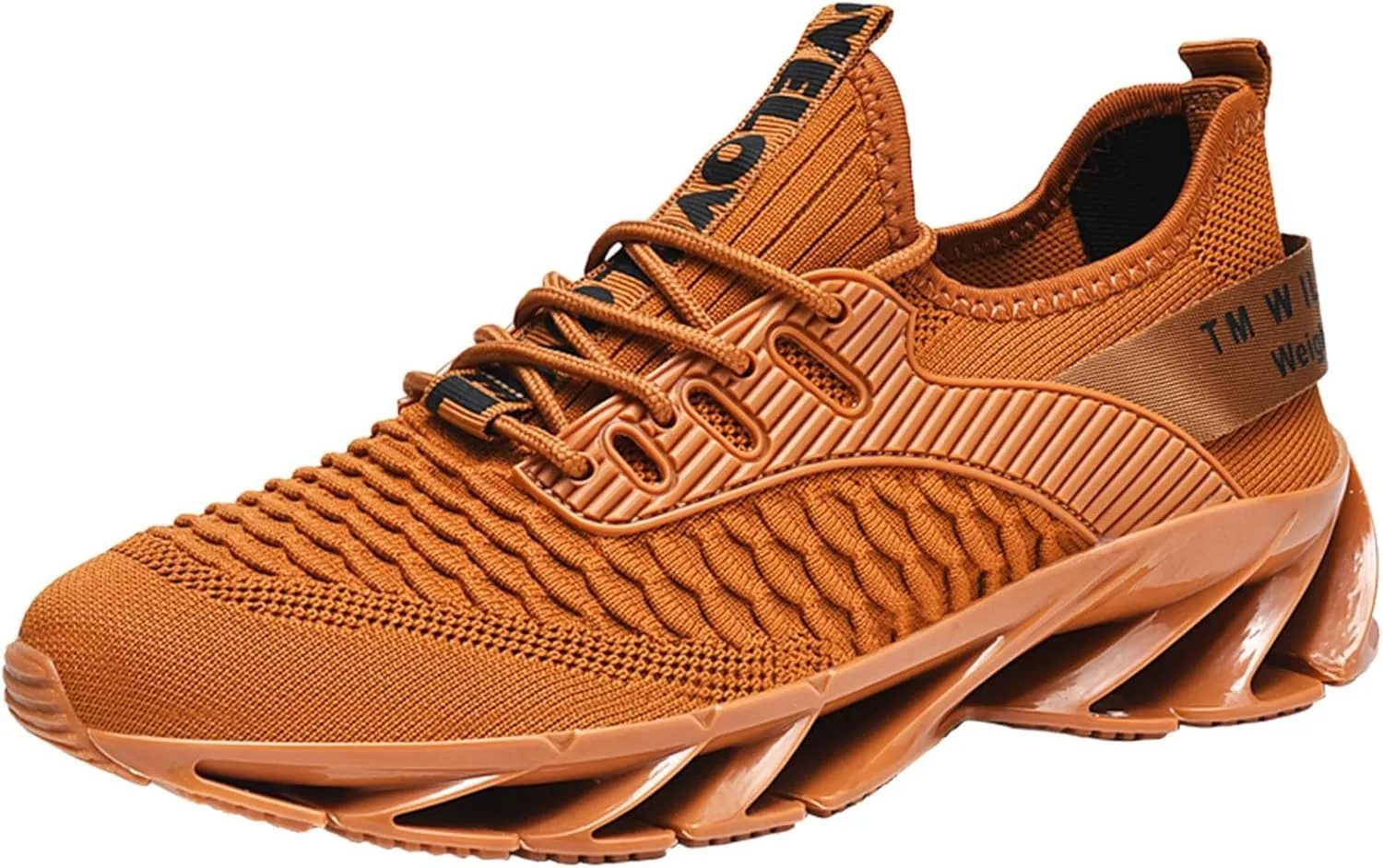 Sneakers Height Boosting Shoes for Men Walking Shoes Comfort Non Slip Breathable Knit Slip On Sneaker Laces for Men