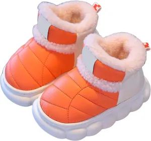 Toddler Boots Girls Boys Winter Boots Cozy Fleece Snow Boots Outdoor Warm Shoes Girls Winter Boots Girls Ankle Boots