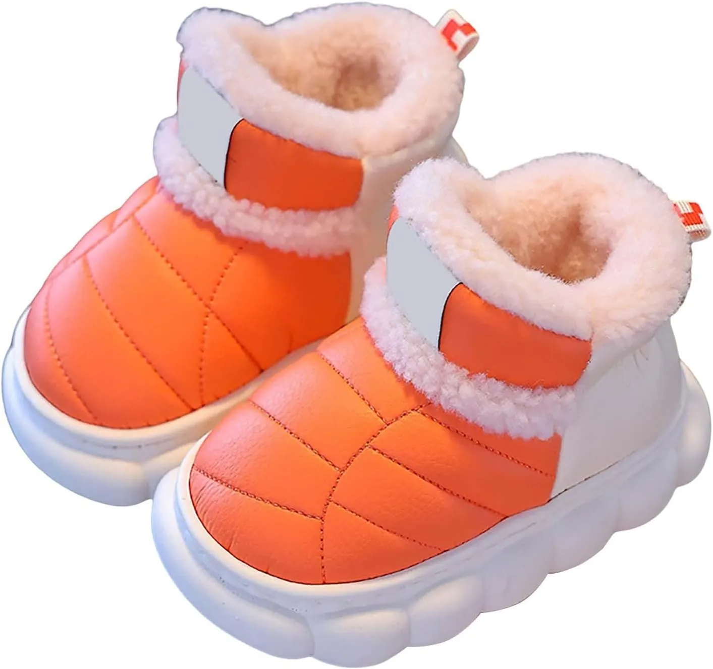 Toddler Boots Girls Boys Winter Boots Cozy Fleece Snow Boots Outdoor Warm Shoes Girls Winter Boots Girls Ankle Boots