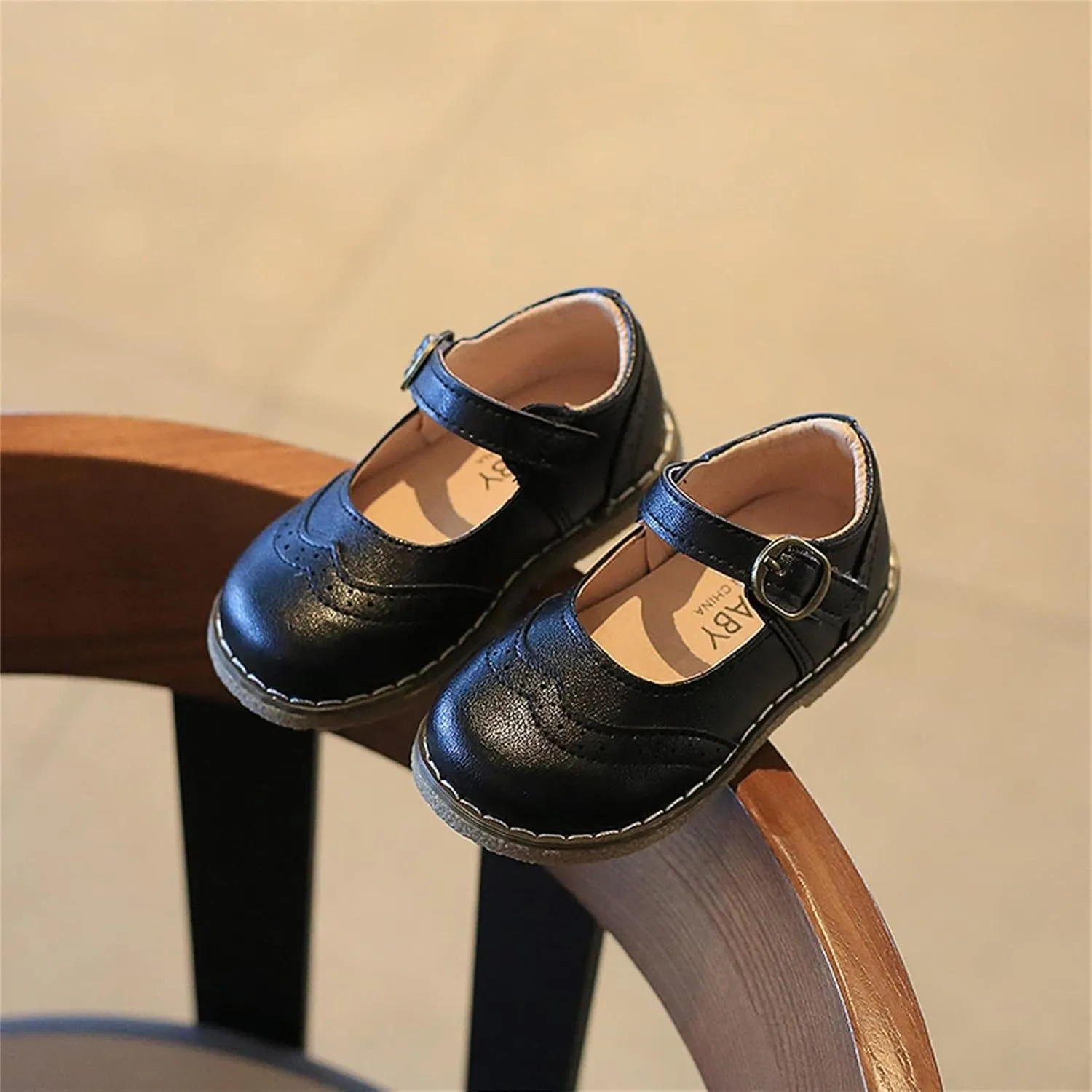 Toddler Dress Shoes Bowknot Mary Jane Shoes Girls Ballet Flat for Kids Wedding Pary Big Kids Girls Size 6 Boots