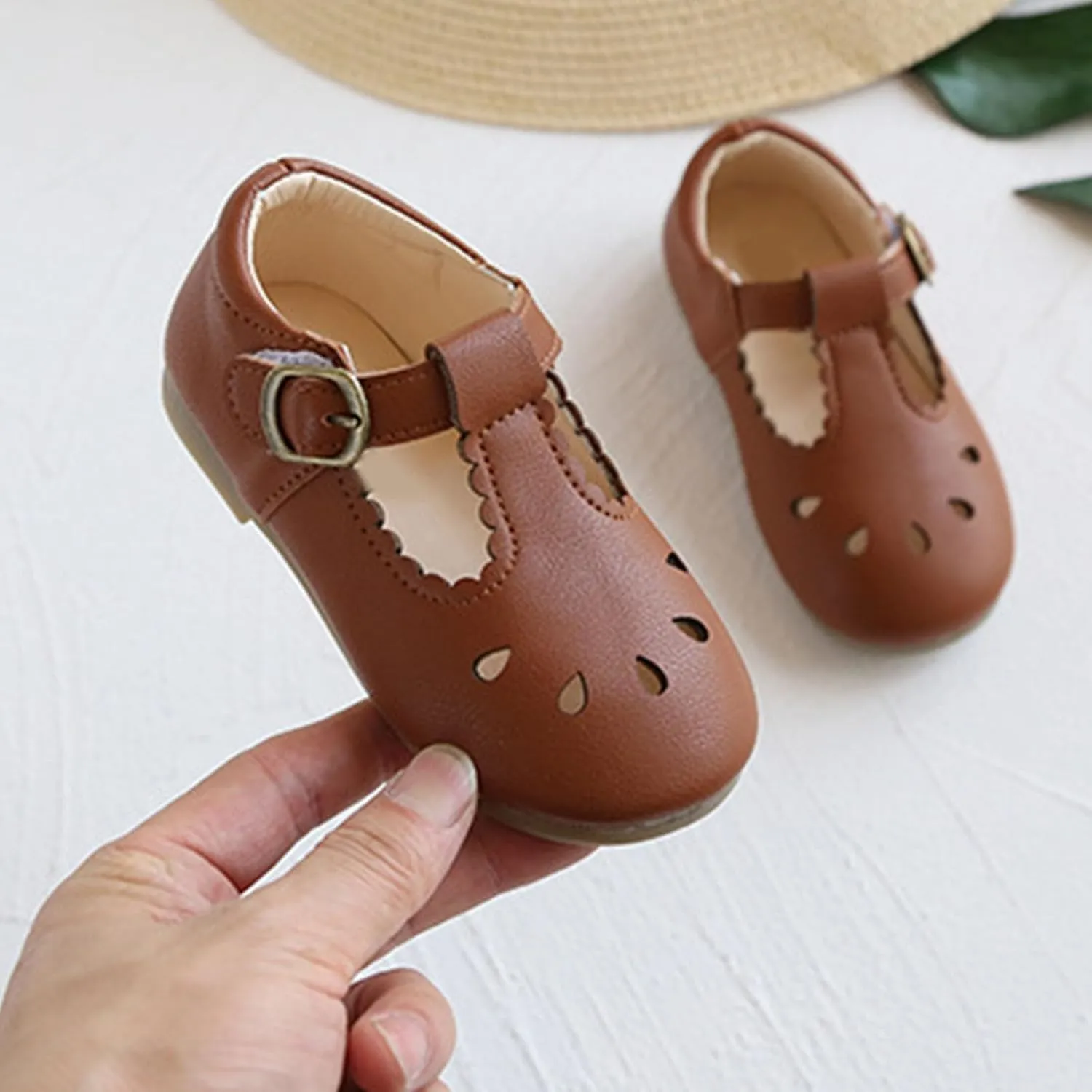 Toddler Girl Mary Jane Dress Shoes Ballet Flats Flower Girl Shoes School Oxford Flats for Girl Party Shoes