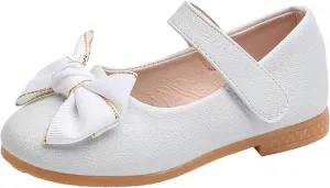 Toddler Girls Dress Shoes Ballerina Ballet Bow Flat Little/Big Kids Mary Jane Pary Wedding School Platform Shoes