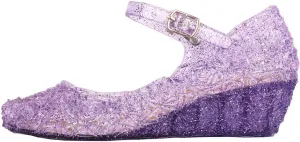 Toddler Girls Single Sandals Wedge Kids Girls Dress Princess Shoes Infant Baby Toddler Shoes High Heel rystal Shoes