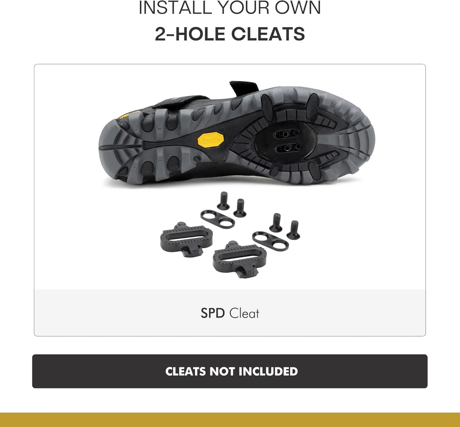 Tommaso Mens Cycling Shoes – SPD Compatible Indoor, MTB, Gravel & Mountain Bike Shoes – Walkable Design – Cleats Not Included
