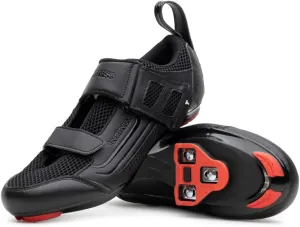 tommaso Veloce II Cycling Shoes - Ride in Style - Peloton Shoes Triathlon Road Bike Indoor Cycling Men Women Compatible with Look Delta SPD SPD-SL Cleats White Black
