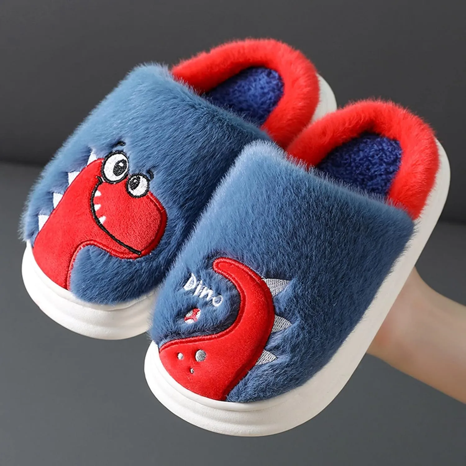 Tote Kids Boot Slippers Fashion Autumn And Winter Boys And Girls Slippers Flat Bottom Thick Bottom Soft Girls Flip Flops
