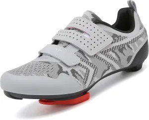 Unisex Cycling Shoes Compatible with Peloton Indoor Riding Road Bicycle with Delta Cleats Outdoor Pedal Bike Shoes