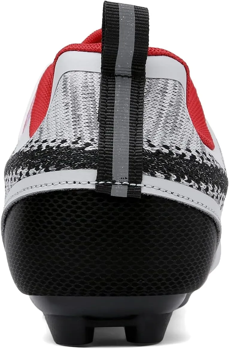 Unisex Cycling Shoes Compatible with Peloton Indoor Riding Road Bicycle with Delta Cleats Outdoor Pedal Bike Shoes