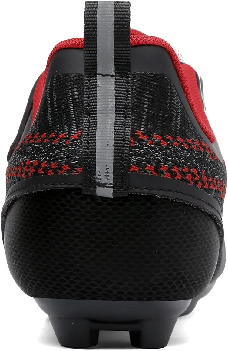 Unisex Cycling Shoes Compatible with Peloton Indoor Riding Road Bicycle with Delta Cleats Outdoor Pedal Bike Shoes