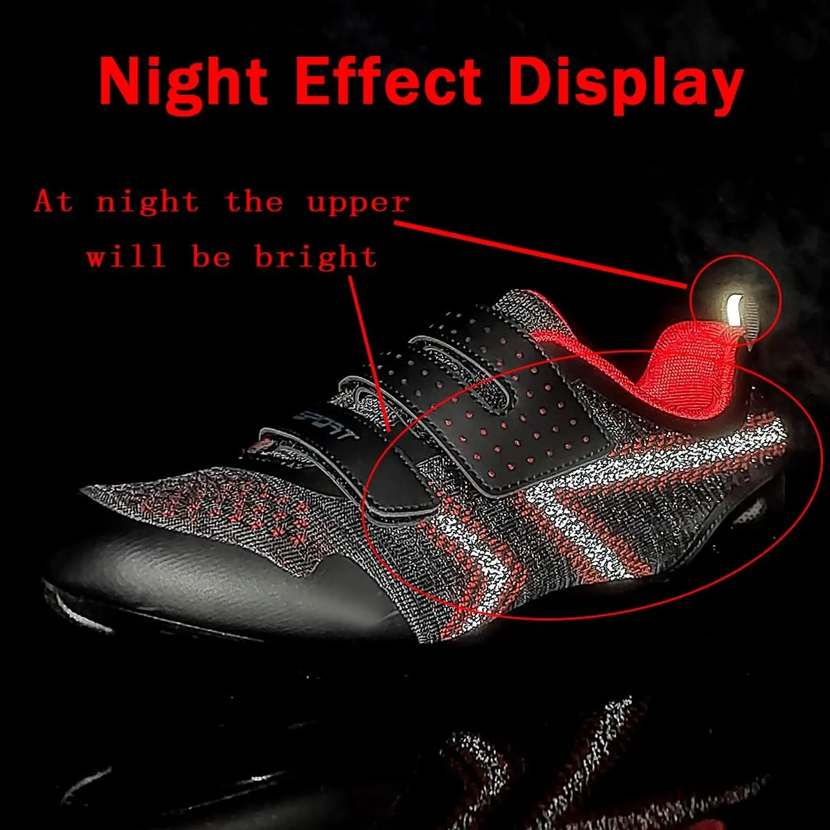 Unisex Cycling Shoes Compatible with Peloton Indoor Riding Road Bicycle with Delta Cleats Outdoor Pedal Bike Shoes