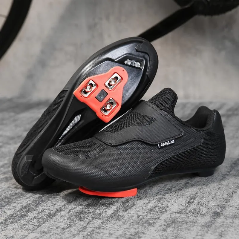 Unisex Cycling Shoes Compatible with Peloton Shoes Indoor Road Bike Riding Shoes for Men and Women Pre-Installed with Delta Cleats Clip Outdoor Pedal