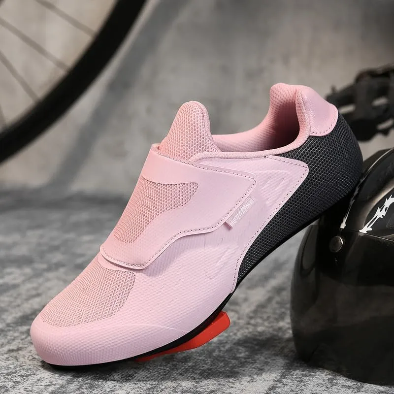 Unisex Cycling Shoes Compatible with Peloton Shoes Indoor Road Bike Riding Shoes for Men and Women Pre-Installed with Delta Cleats Clip Outdoor Pedal