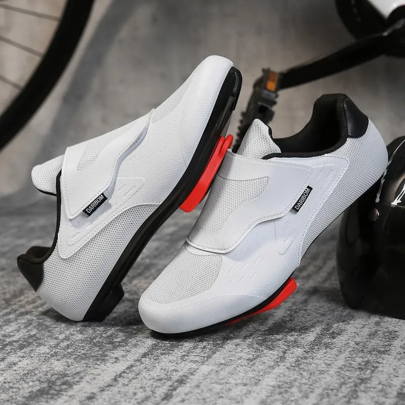 Unisex Cycling Shoes Compatible with Peloton Shoes Indoor Road Bike Riding Shoes for Men and Women Pre-Installed with Delta Cleats Clip Outdoor Pedal