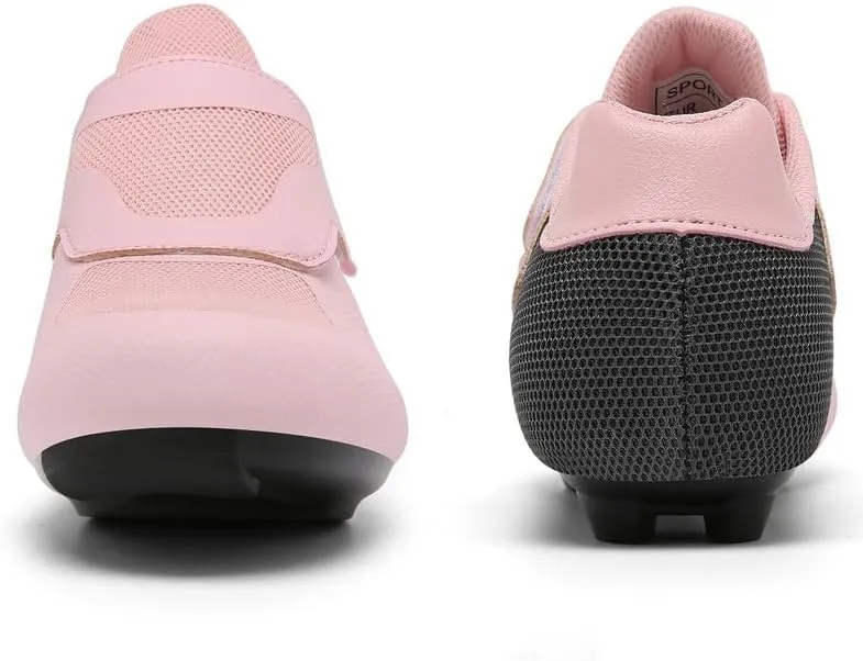 Unisex Cycling Shoes Compatible with Peloton Shoes Indoor Road Bike Riding Shoes for Men and Women Pre-Installed with Delta Cleats Clip Outdoor Pedal