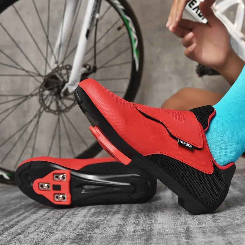 Unisex Cycling Shoes Compatible with Peloton Shoes Indoor Road Bike Riding Shoes for Men and Women Pre-Installed with Delta Cleats Clip Outdoor Pedal
