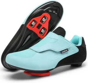 Unisex Cycling Shoes Compatible with Peloton Shoes Indoor Road Bike Riding Shoes for Men and Women Pre-Installed with Delta Cleats Clip Outdoor Pedal