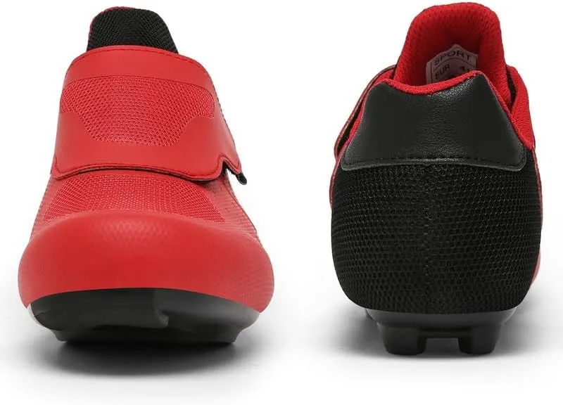 Unisex Cycling Shoes Compatible with Peloton Shoes Indoor Road Bike Riding Shoes for Men and Women Pre-Installed with Delta Cleats Clip Outdoor Pedal