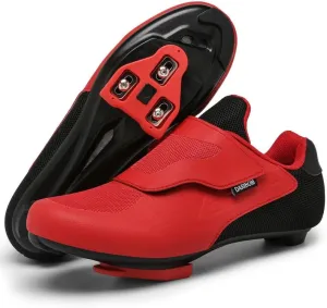 Unisex Cycling Shoes Compatible with Peloton Shoes Indoor Road Bike Riding Shoes for Men and Women Pre-Installed with Delta Cleats Clip Outdoor Pedal