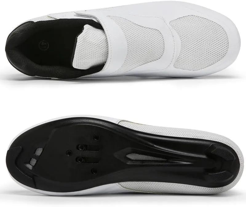 Unisex Cycling Shoes Compatible with Peloton Shoes Indoor Road Bike Riding Shoes for Men and Women Pre-Installed with Delta Cleats Clip Outdoor Pedal
