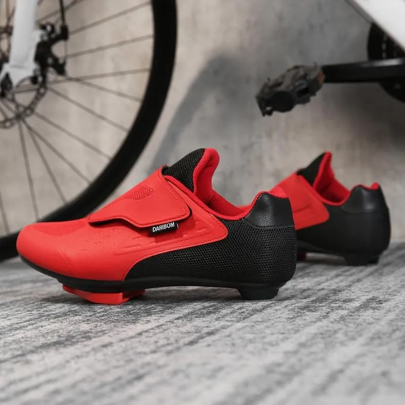 Unisex Cycling Shoes Compatible with Peloton Shoes Indoor Road Bike Riding Shoes for Men and Women Pre-Installed with Delta Cleats Clip Outdoor Pedal