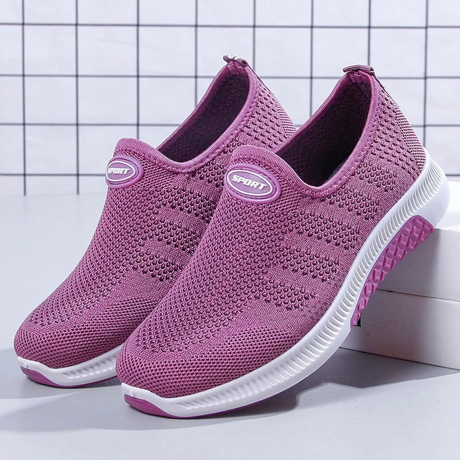 Wedge Heel Sneakers for Women Zapatillas Elegantes para Mujer Womens Casual Shoes Wide Trail Running Shoes Women Plantar Fasciitis Women Sport Athletic Running Sneakers Walking Shoes
