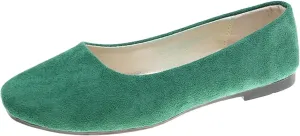 Women Shoes Sandals Women Girls Solid Big Size Slip On Flat Shallow Comfort Casual Single Shoes