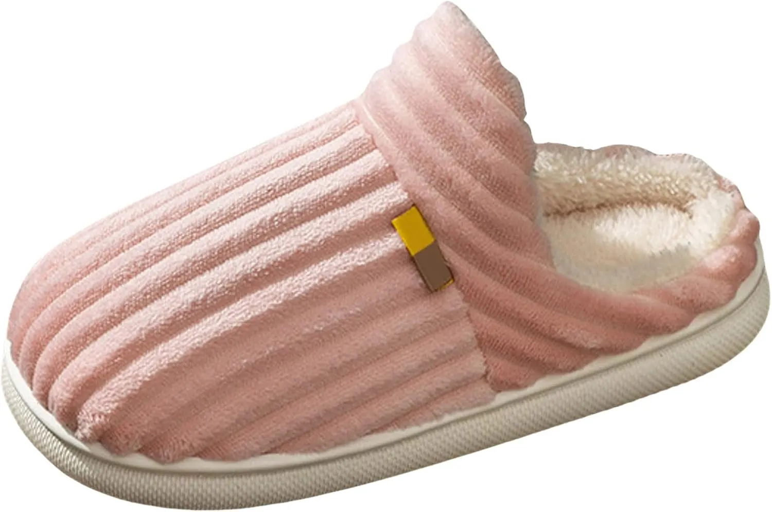 Women Slippers Fashionable New Pattern Minimalist Solid Color Couple Autumn And Warm Cozy Indoor Slippers Women