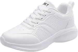Women Sports Shoes Fashionable New Pattern Pure Color Leather Surface Comfortable Flat Platform Sandals Women Size 6