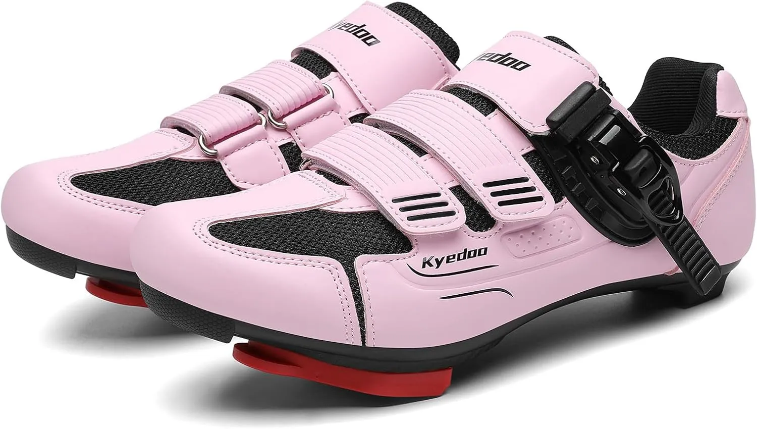 Womens Cycling Shoes Compatible with Peloton Bike Clip in Ladies Indoor Cycling Road Bike Riding Biking Shoes, Pre-Installed Delta Cleats
