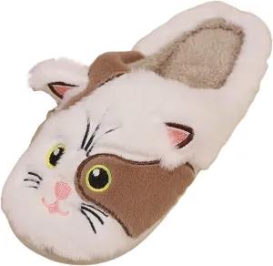 Women's Fuzzy Memory Foam Slippers Furry Faux Lined Bedroom Shoes Cozy Indoor Slide Womens Slippers Booties Size