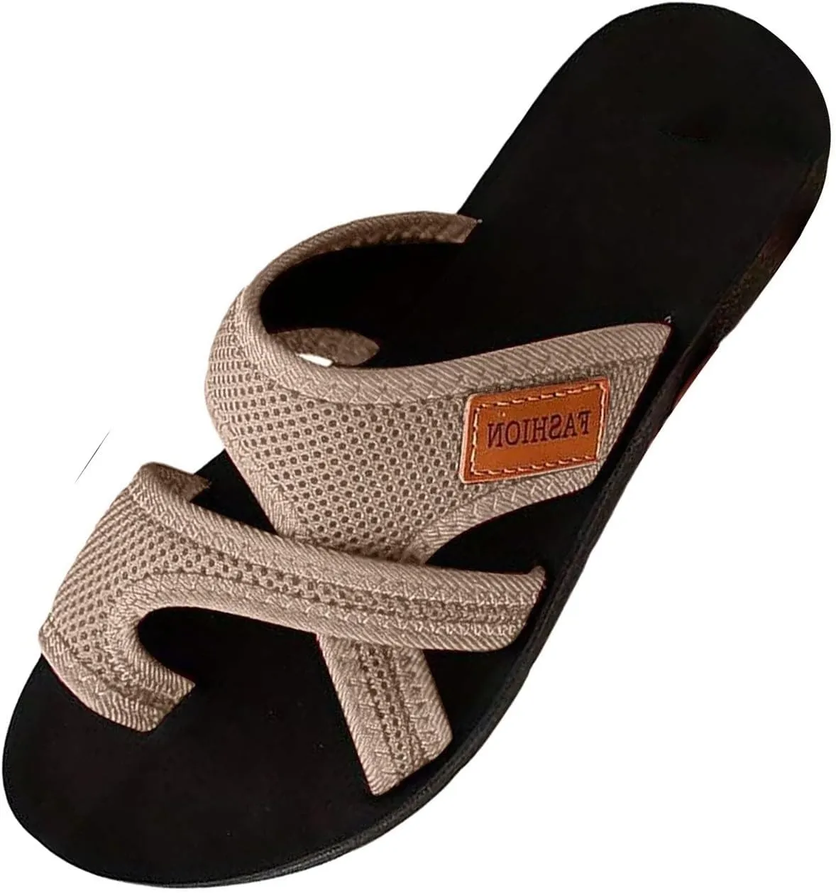 Womens Orthopedic Sandals 2025 Vacation Slide Beach Sandals with Arch Support Breathable Comfortable Flip Flops