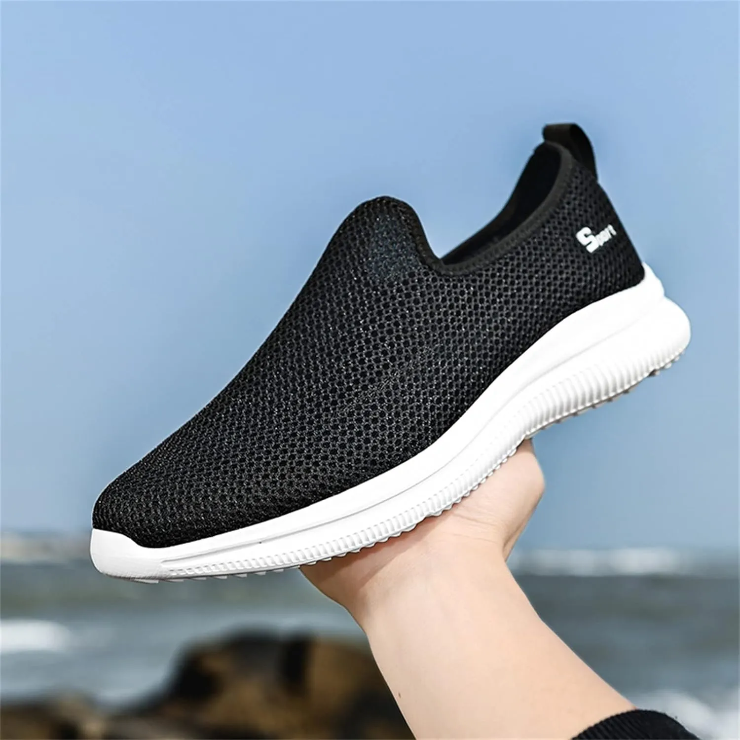 Womens Slip On Walking Shoes Non Slip Running Shoes Womens Tennis Shoes High Top Men Shoes Casual Women's Fashion Sneakers Tennis Shoe Loafers Shoe
