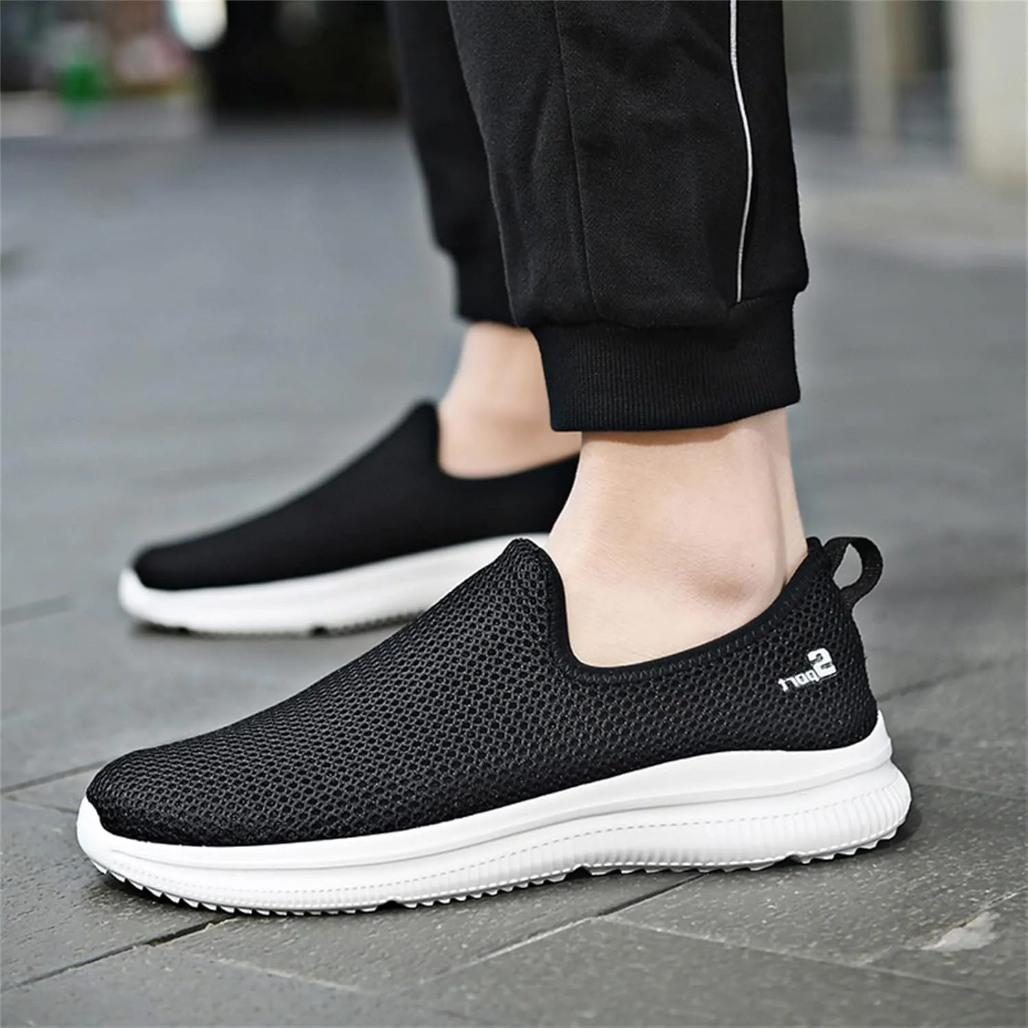 Womens Slip On Walking Shoes Non Slip Running Shoes Womens Tennis Shoes High Top Men Shoes Casual Women's Fashion Sneakers Tennis Shoe Loafers Shoe