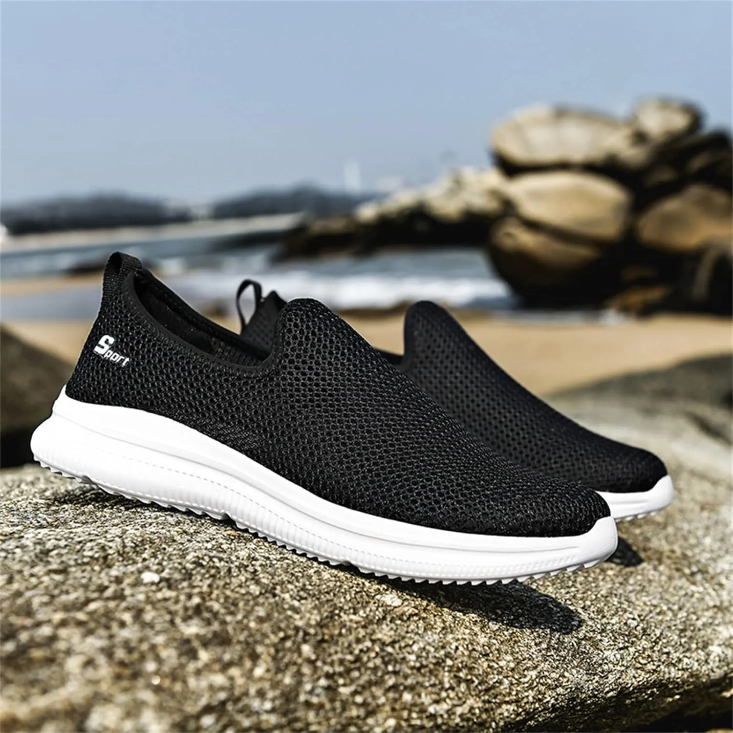 Womens Slip On Walking Shoes Non Slip Running Shoes Womens Tennis Shoes High Top Men Shoes Casual Women's Fashion Sneakers Tennis Shoe Loafers Shoe