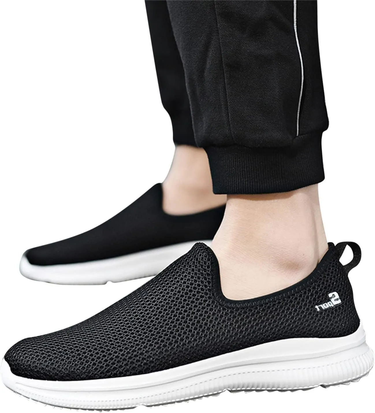 Womens Slip On Walking Shoes Non Slip Running Shoes Womens Tennis Shoes High Top Men Shoes Casual Women's Fashion Sneakers Tennis Shoe Loafers Shoe