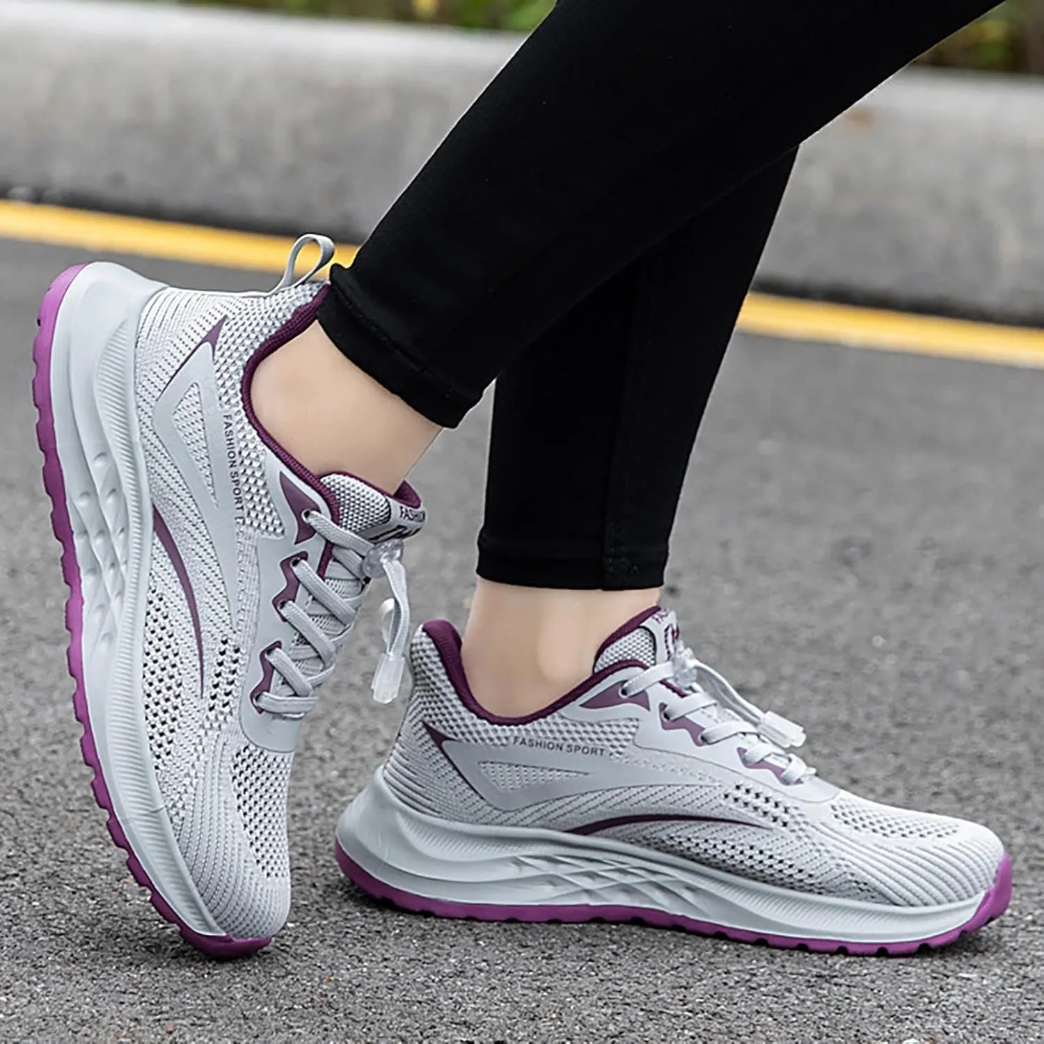 Women's Sneakers Size 8 Wide Womens Non Slip Work Shoes Restaurant Black Women Running Shoes Black Women's Fashion Sneakers Returns Zapatos De Trabajo para Mujer Cross Antiderrapante